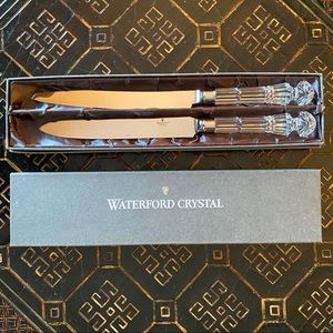 NIB Vintage Waterford Crystal Knife Set of 2
